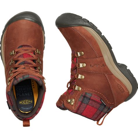 Women’s Keen Waterproof Kaci Iii Winter Mid Boot Tortoise Shell Red Plaid Stan S Fit For