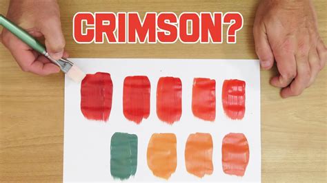 What Colors Make Crimson Red