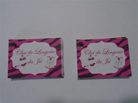 Tag Chá de Lingerie Elo Produtos Especiais