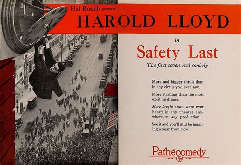 Harold Lloyds SAFETY LAST turns 100!, Arkadin Cinema and Bar, St. Louis ...