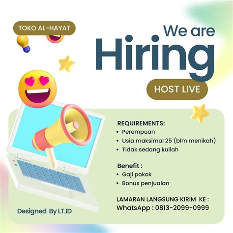 Lowongan Kerja Terbaru di Toko Al-Hayat Tasikmalaya, Cek Selengkapnya