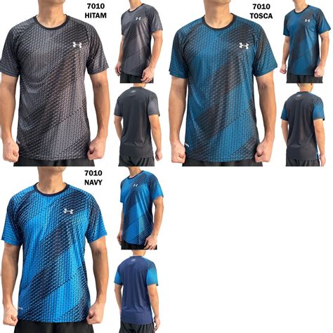 Jual Kaos Olah Raga Pria Atasan Baju Training Jersey Gym Lari