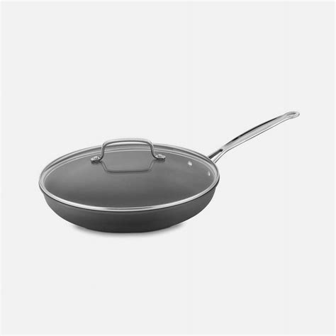 "Cuisinart 12"" Nonstick Large Skillet with Stainless Steel Lid" - Walmart.com