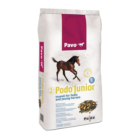 Pavo Podo Junior Für Fohlen und junge Pferde Zucht Müsli