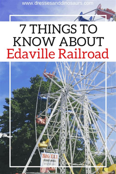 7 Things to Know About Edaville Railroad - Dresses and Dinosaurs