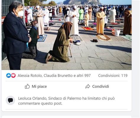 Insulti E Minacce Su Facebook Sindaco Di Palermo Blocca I Commenti