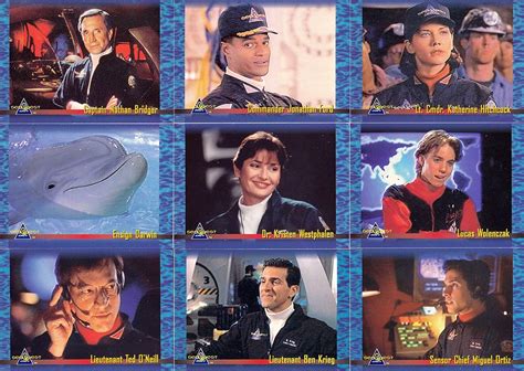 Seaquest Dsv Tv Show Skybox Complete Base Card Set Of Roy