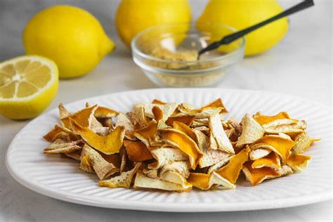 Dried Lemon Peel | CheapThriftyLiving.com