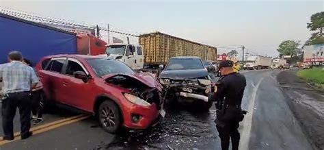 Suchitepéquez Accidente En Km 163 De Ruta Al Pacífico Deja Varios