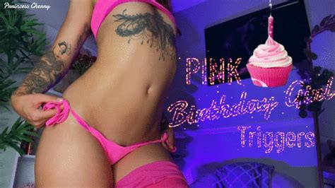 Watch PINK Birthday Girl Triggers Porn Video NudeSpree