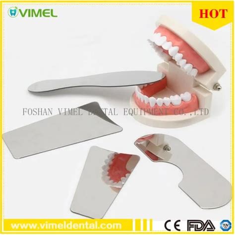 Dental Orthodontic Intraoral Photographic Reflector Mirror Sided