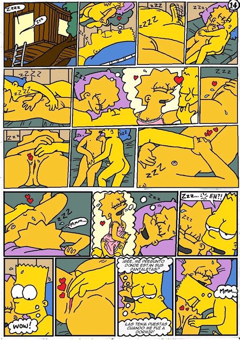 Los Simpsons Casa Del Rbol Del Placer A Todo Color Page