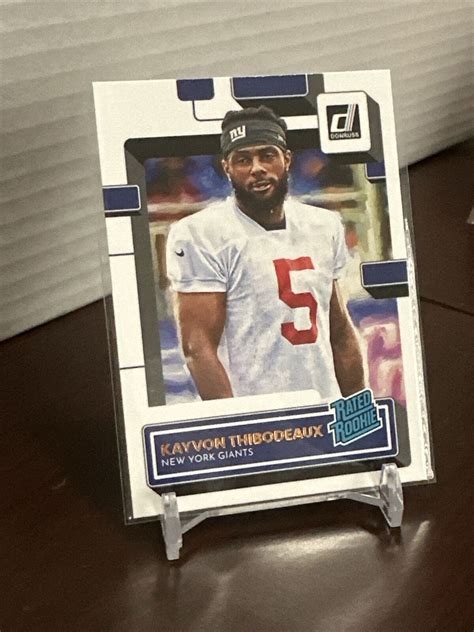 Panini Donruss Rated Rookie Canvas Kayvon Thibodeaux Rc