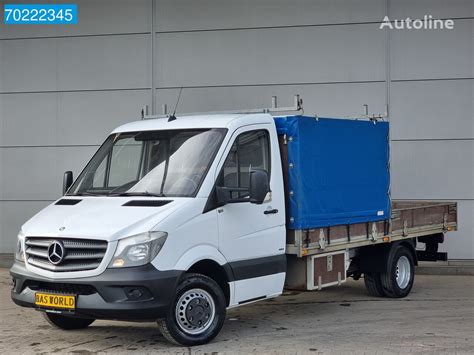 Mercedes Benz Sprinter 516 CDI 160pk Open Laadbak Dubbellucht Trekhaak