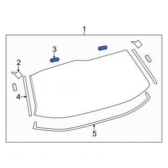 Toyota Bz X Oem Window Parts Visors Regulators Carid