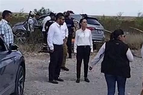 Equipo De Claudia Sheinbaum Sufre Accidente En Sabinas Monclova