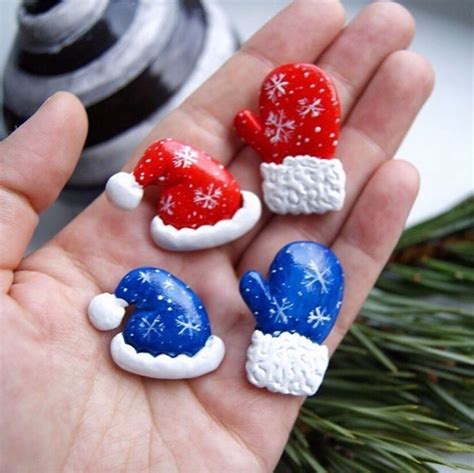 Новогодние фигурки из легкого пластилина - фото и картинки: 83 штук