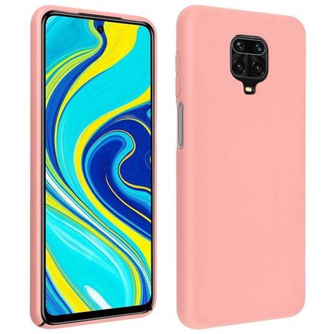 Coque Redmi Note 9S 9 Pro 9 Pro Max Silicone Rose Back Market