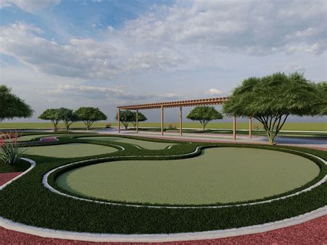 A mini golf course design with 9 or 18 holes | Upwork