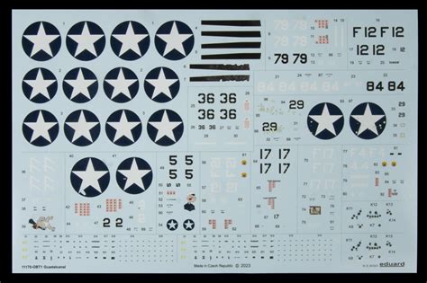 Scalehobbyist F4F 4 Wildcat Guadalcanal Dual Combo By Eduard