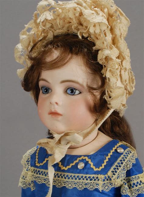 Close Up Of 225 Bisque Bébé Bru Doll France 1889 99 By Bru Jne Et