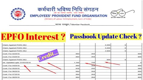 बयज EPFO UAN How To Find Check Credit Your Interest PF Passbook