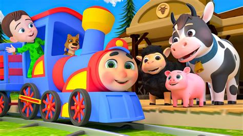 Train Song | Choo Choo Train for Children + MORE Lalafun Nursery Rhymes ...