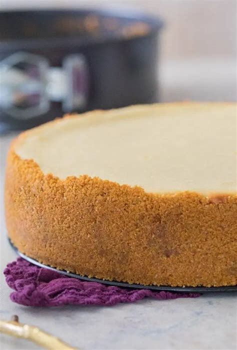 Perfect Cheesecake Recipe No Water Bath Required Fun Cheesecake Recipes Perfect Cheesecake