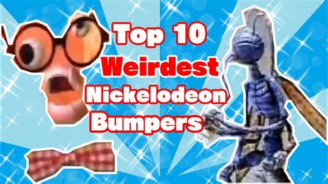 Animated Tops Rabbitearsblog S Top 10 Weirdest Nickelodeon Bumpers