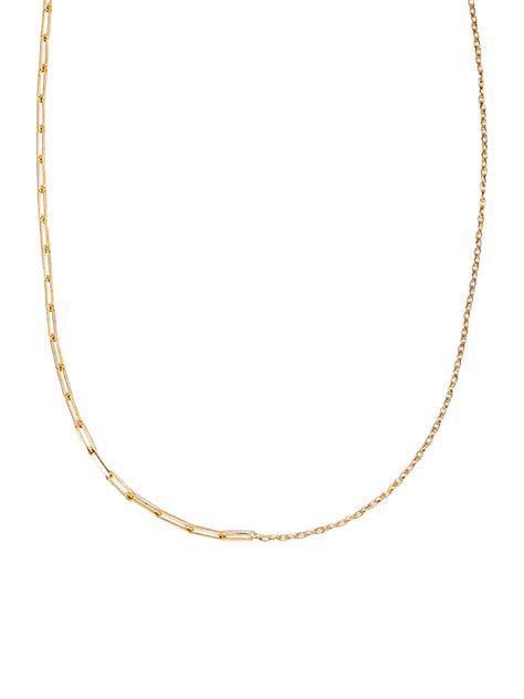 Yellow Gold Pm Nude Solitaire Necklace By Yvonne Leon Finematter