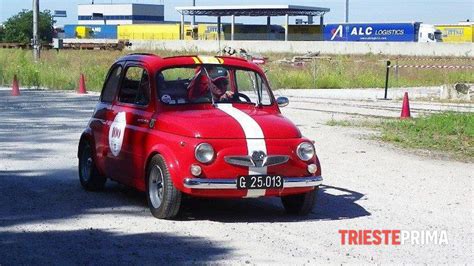 Trieste Opicina Historic Auto Storiche Al Via Grande