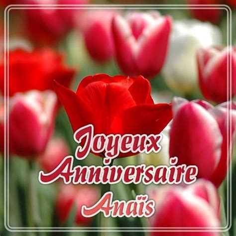 Joyeux Anniversaire Anaïs feliciter su