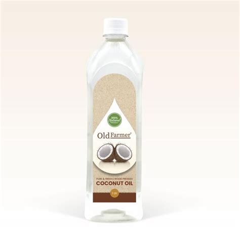 Old Farmer Woodpressed Coconut Oil Ltr Jiomart