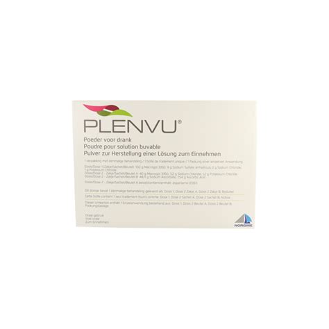 Plenvu Poudre Soluble Buvable Sachets Constipation Pharmacodel