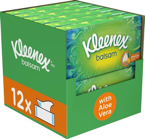 Kleenex Tissues Balsam Voordeelverpakking 12 X 64 Stuks 768