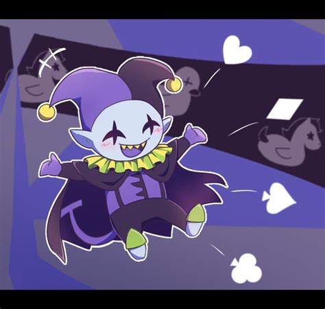 Jevil Fanart By Ameutdr Rdeltarune