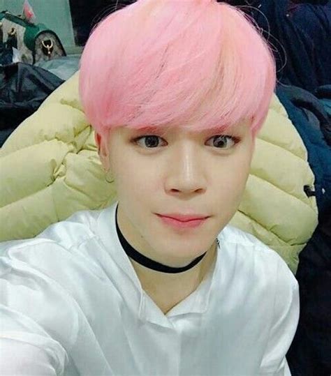 Descobrir Imagem Jimin Cabelo Rosa Br Thptnganamst Edu Vn