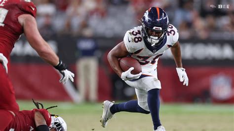 Jaleel Mclaughlin Turns Screen Pass Into Yard Gain Broncos At