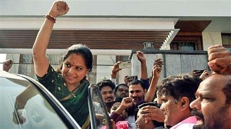 Kavitha Writes To Cbi On Liquor Summons Will Cooperate But My Name