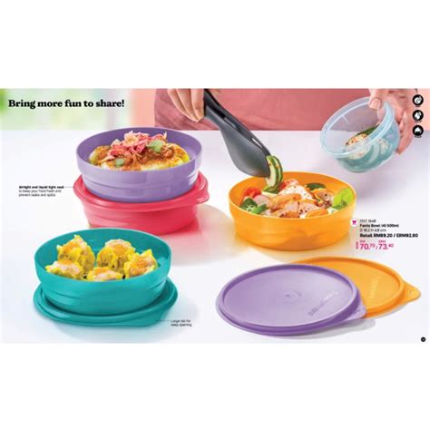 Tupperware Fanta Bowl Ml Shopee Malaysia