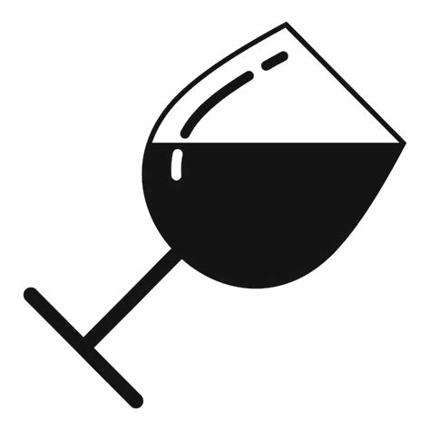 Premium Vector Half Wine Glass Icon Simple Illustration Of Half Wine Glass Vector Icon For Web