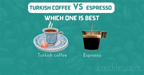 Turkish Coffee Vs Espresso Key Difference And More Details