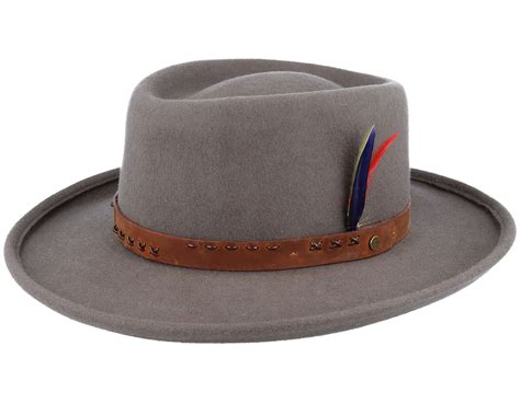 Fashion Western Filz Gambler Woolfelt Charcoal Traveler - Stetson hat ...