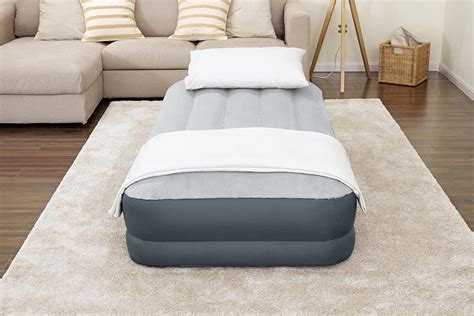 Amazon SleepLux Twin Air Mattress Supersoft Snugable Top Extra