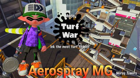 The Aerospray Mg Returns To Splatoon 2 For Nintendo Switch Youtube