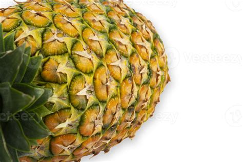 Yellow Juicy Ripe Pineapple Isolated Cut Out 10986210 Png