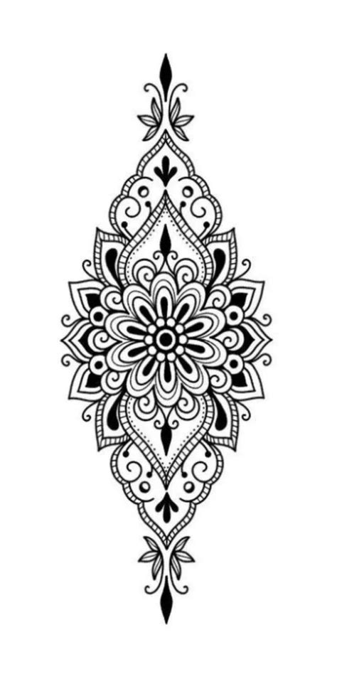 Tattoo Drawing Ideas | Find Your Own Style | Simple mandala tattoo ...