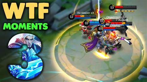 WTF Mobile Legends Funny Moments 3 YouTube