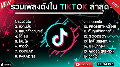 รวมเพลงดังในtiktokล่าสุด รวมเพลงฮิตในแอพติ๊กต๊อกล่าสุด เพราะๆฟังสบายๆ Youtube