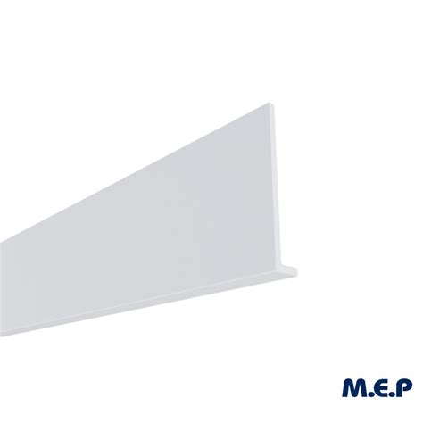 MEP Planche Rivecel L9 PVC Blanc Retour 35mm 9x200x5000mm POINT P